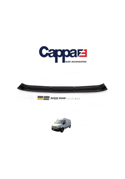 Opel Movano 2006 2007 2008 2009 2010 Araca Özel Ön Cam Güneşliği Siyah