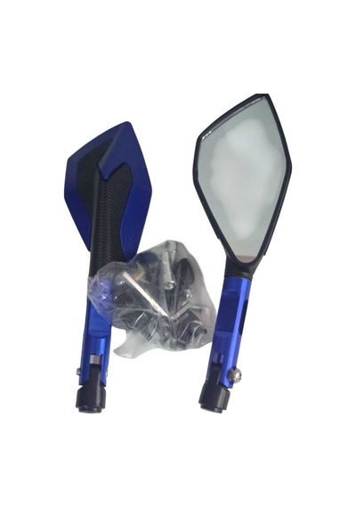 Motorsiklet Ayna Takımı A Kalite Cnc Ayna Özel Tasarrım 8 - 10 Mm Modifiye Lüks Ayna