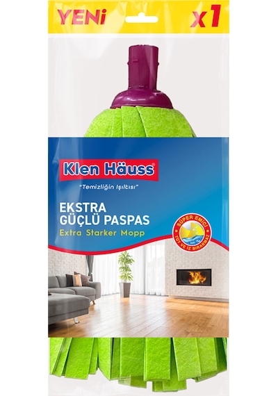 Klen Hauss Ekstra Güçlü Paspas 3 Adet Renkli