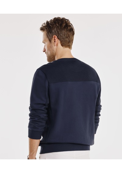 Yargıcı Triko Detaylı Sweatshirt 25yesw9001x 004 Lacivert