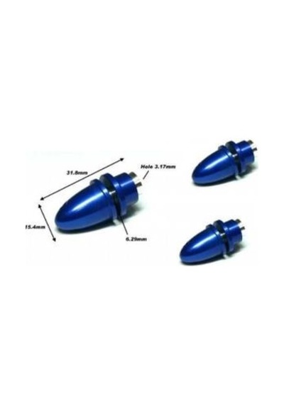 Robotistan 3.17 Mm Delikli Mavi Metal Pervane Adaptörü