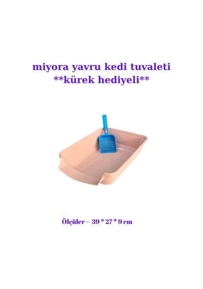 Yavru Kedi Tuvaleti-ekru
