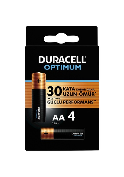 Duracell Optimum Aa Pil 4'lü - Uzun Ömürlü Alkalin Pil 3'li Ekonomik Paket - 3 Adet Tarı