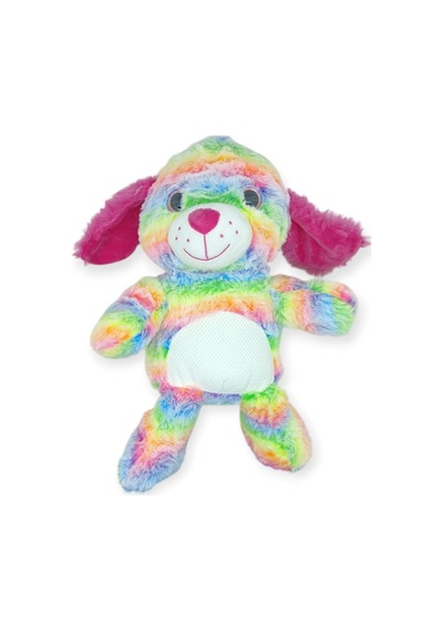 Peluş Renkli Hayvanlar 38 Cm - Tavşan Çok Renkli