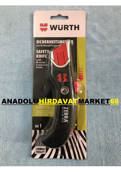 WÜRTH MAKET BIÇAGI METAL HALI KESME MAKET BIÇAĞI Bİ METAL