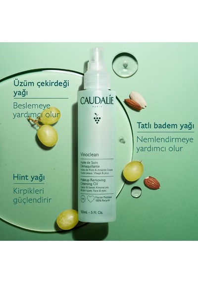 Caudalie Vinoclean Makyaj Temizleme Yağı 150 Ml