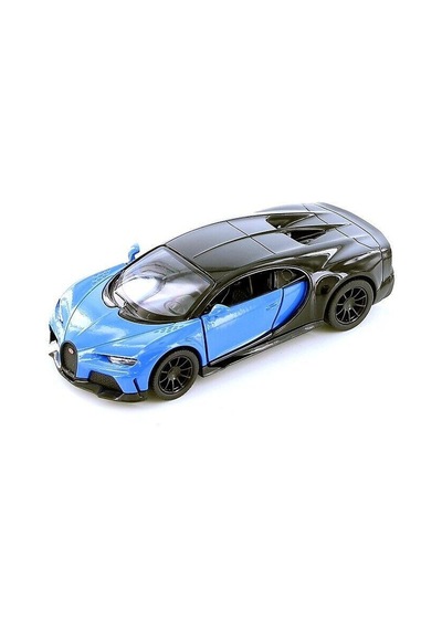 Kinsmart Bugatti Chiron Supersport 1:38 Mavi Çek Bırak Model Araba
