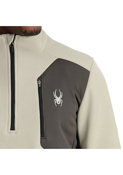 Spyder Bandit 12 Zip Erkek Bej İçlik Üst 6150
