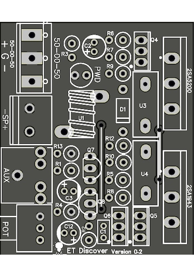 Tek Kanal 200 Watt Mono Amfi Devresi N11.80