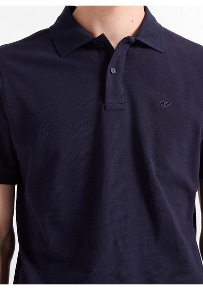 Dockers Lacivert Erkek %100 Pamuk Regular Fit Polo T-shirt D261002