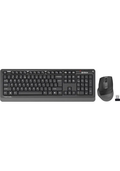 A4 Tech Fg1035 Gri Q Mm 2.4g Kablosuz Klavye Mouse Set Lazer