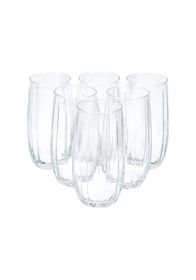 420415 Linka 6'lı Bardak - 600 Ml Şeffaf