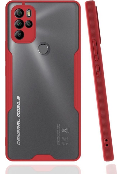 General Mobile Gm 21 Pro Tam Korumali Renkli Kenarli Parfe Kilif 521973080