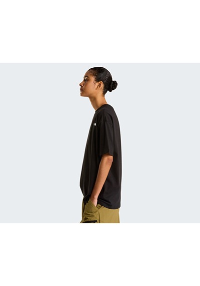 The North Face W Tnf Essentıal Sımple Dome Os Ss Tee Kadın Outdoor Tişörtü Nf0a8evxjk31 Siyah