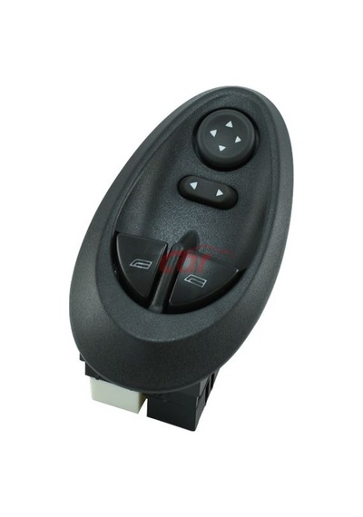 Mcar Cam Anahtarı Dugmesı Cıftlı Sol Iveco Daıly 99 06 Cercevelı Ayna Ayarlı - Kraw An-1236