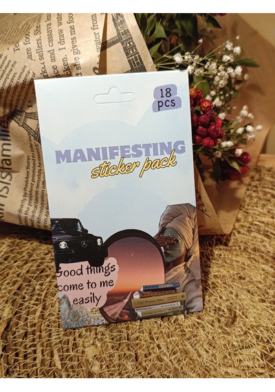Manifest / Motivasyon / Olumlama / Motto / Hedefler Sticker Seti Diğer