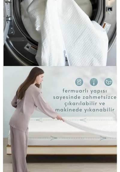 Klass.yatak Pedi& Şiltesi. Fermuarlı Yatak Kılıfı