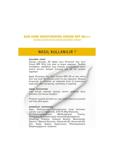 Vang Yüksek Koruyucu Mavi Işık Koruma Nemlendirici Güneş Kremi SPF50+ 50 ML