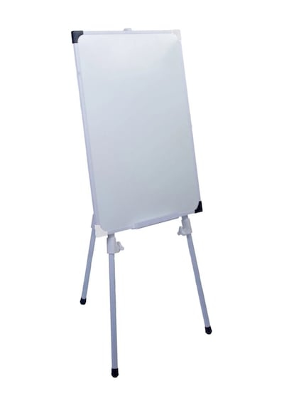 70x100 Teleskopik Ayaklı Yazıtahtası Beyaz