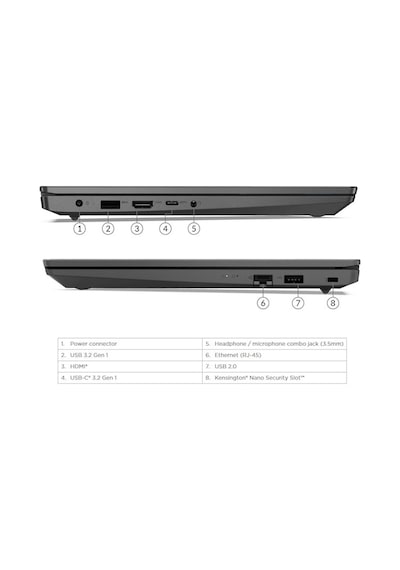 Lenovo V15 G4 ABP 82YY0012TR165 R7-7730U 16 GB 512 GB SSD 15.6" Dos Dizüstü Bilgisayar