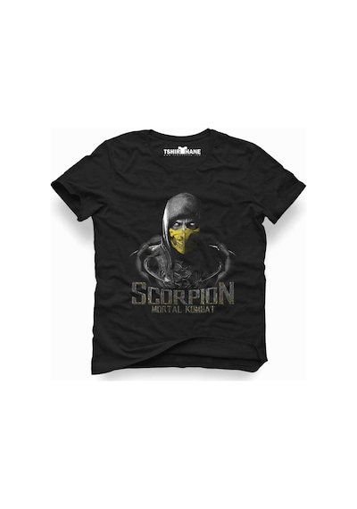 Tshirthane Mortal Kombat Scorpion Fatality 2 Tişört Erkek Tshirt