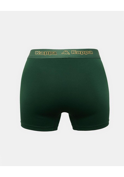 Kappa Logo Kabox 2 Erkek Siyah Gri Regular Boxer Gri - Siyah