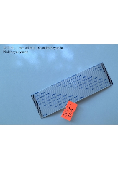 Navigold Ds-418 Teyp Awm Flex Kavlo 30 Pin 10 Cm 30-1-10a