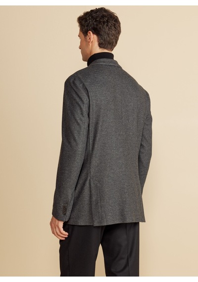 Brooks Brothers Antrasit Erkek Regular Fit Ceket Bbfw25mbl013