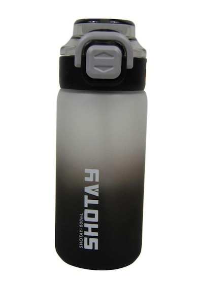 Shotay Soft Gradient Su Matarası Pc Siyah 600ml Siyah