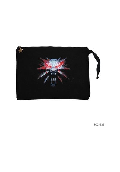 Zepplin Giyim Witcher 3 Avatar Siyah Clutch Astarlı Cüzdan / El Çantası