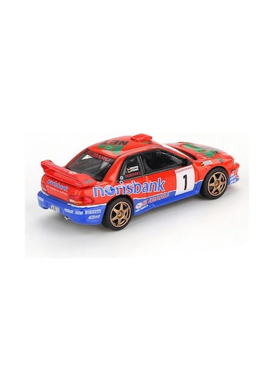 Mini Gt 1/64 Subaru Impreza Wrc97 1 1999 Drm Champion