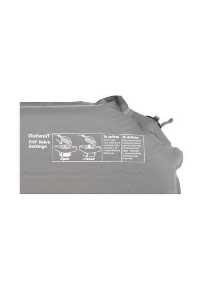 Outwell Sleepin Single 7.5 Cm Yalıtımlı Şişme Mat Blk. Siyah