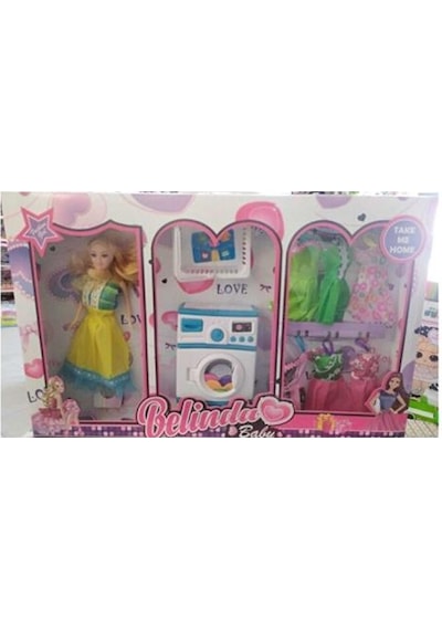 Kembay Oyuncak Belinda Baby Bebek Seti Kmb-138