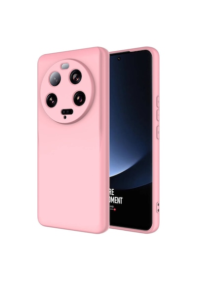 Kilifone - Xiaomi Uyumlu Mi 13 Ultra - Kılıf İçi Kadife Koruyucu Mara Lansman Kapak - Pembe Açık