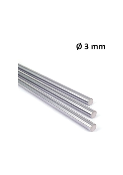 Paslanmaz Çelik Çubuk Yuvarlak Krom Mil 3 Mm 438454423