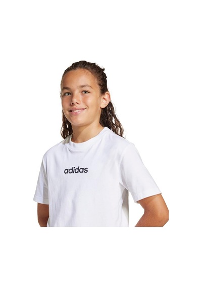 Adidas Çocuk T-shirt J Lın Tee 160 Jc9747 Beyaz