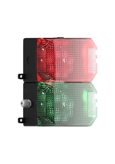 Mesan Ms 218.1.2.110-220vac 2 Kat Küp Led Multifonksiyon İkaz Lamba