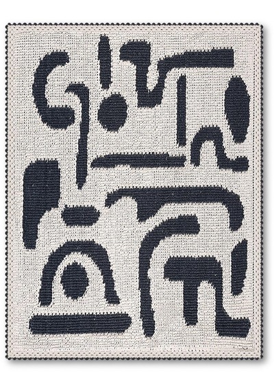 Coolshape Doğal Pamuklu 2'li Banyo Kilim Seti 60x100+50x60 Cm - Antrasit
