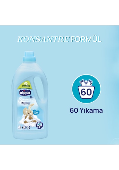 Chicco Konsantre Yumuşatıcı Pudra Tazeliği 1,5 Lt 00067294210000
