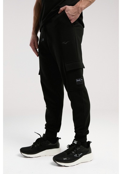 Ever Essentials Regular Siyah Erkek Kargo Cepli Jogger Siyah