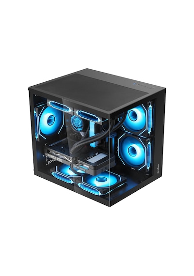 Segotep Brave W1 750W 80+ Bronze Midi Tower Bilgisayar Kasası Siyah