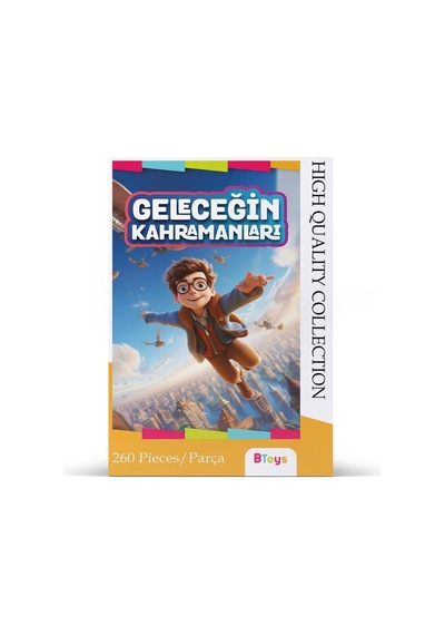 Btoys 260parça Puzzle Geleceğin Kahramanları 9078
