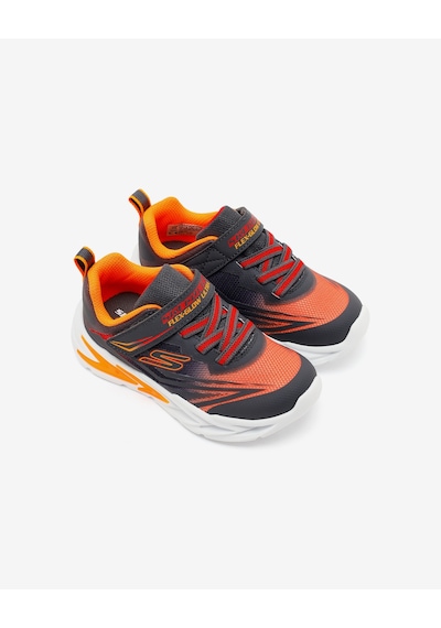 Skechers Flex-glow Ultra Küçük Erkek Çocuk Gri Işıklı Spor Ayakkabı 400139n Ccrd Gri