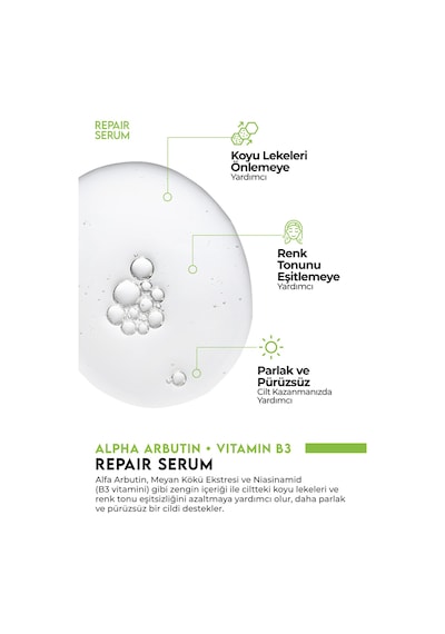 Onarıcı,nemlendirici Ve Aydınlatıcı Repair Serum 50ml