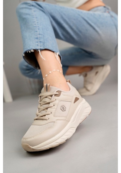 Mcdark Kadın Sneaker Vizon Renk Spor Ayakkabı