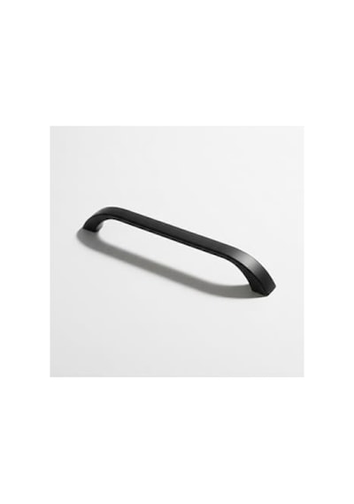 Modern Siyah Metal Mutfak Dolap Kulpları - 160 Mm Çekmece Kapak Kulbu 155 x 230 MM (Büyük Boy)