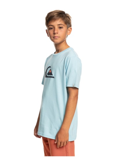 Quiksilver Quıksılver Comp Logo Ss Yth Bgc0 Mavi