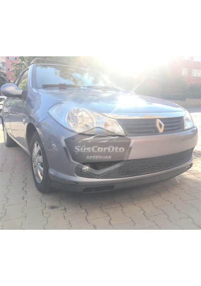 Renault Symbol 2008-2012 Thalia Uyumlu Üniversal Laguna Lip Esnek Ön Lip 2 Parça Tampon Altı Dil Karlık Ön Ek 00 Şüscaroto Aksesuar