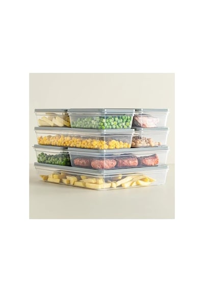 Orret Home 4 Adet Buzdolabı Organizeri, Buzdolabı İçin Çok Amaçlı Saklama Kabı, Fresh Box, Şeffaf Ve Ayarlanabi Diğer