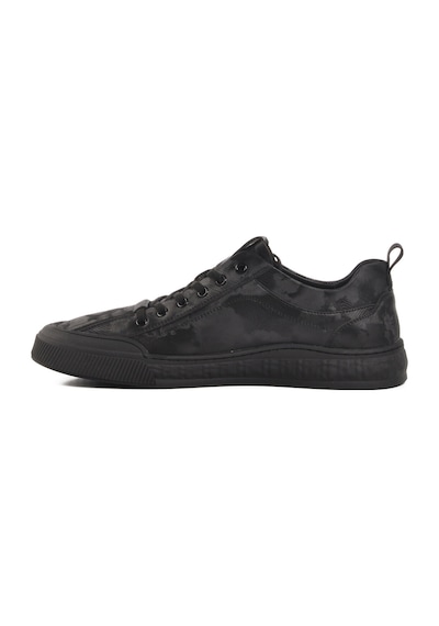 Siyah Hafif Esnek Erkek Sneaker 25y510-13 M Kömür Çok Renkli